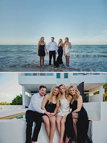 XXTAXN Women s Sexy Deep V Neck Split Cocktail Party Formal Bridesmaid Maxi Dress