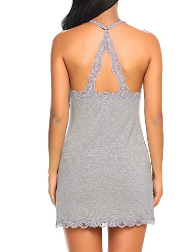 Avidlove Womens Sexy Sleepwear Sexy Chemise Lingerie Cotton Nightgowns For Women