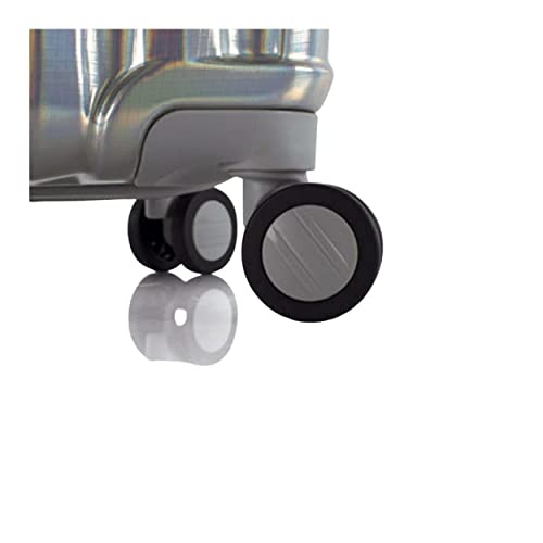 Heys America Astro Iridescent Spinner Luggage (Silver, 3pc Set)