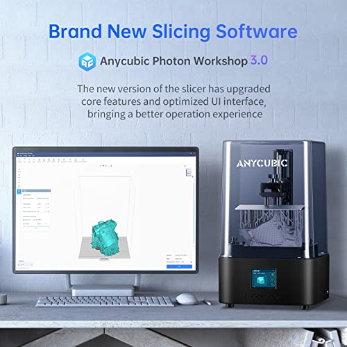 ANYCUBIC Photon Mono 2, Resin 3D Printer with 6.6   4K + LCD Monochrome Screen, Upgraded LighTurbo Matrix with High-Precision Printing, Enlarge Print Volume 6.49   x 5.62   x 3.5  