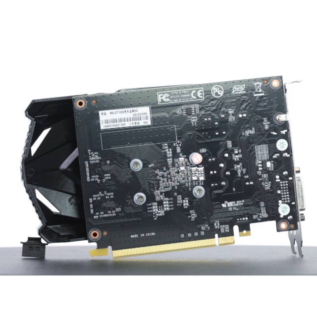 MAXSUN GEFORCE GT 1030 2GB GDDR5 Video Graphics Card GPU Mini ITX Design, HDMI, DVI-D, Single Fan Cooling System