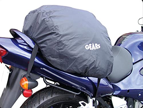 GEARS Navigator Motorcycle Tail Bag | Water Resistant, Anti-Scratch Base, and Durable Luggage for Motorcycle, Sport Bike, and Adventure-Touring Bike