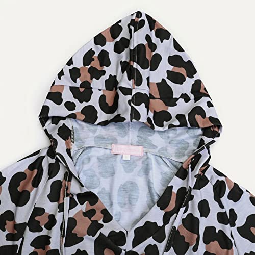 Maternity Hoodie Long Sleeves Shirt Casual Vneck Top Pregnancy Sweatshirt Tunics