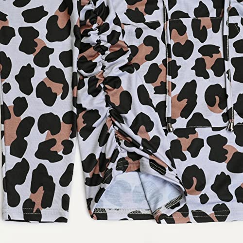 Maternity Hoodie Long Sleeves Shirt Casual Vneck Top Pregnancy Sweatshirt Tunics