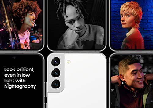 SAMSUNG Galaxy S22 Cell Phone, Factory Unlocked Android Smartphone, 128GB, 8K Camera & Video, Night Mode, Brightest Display Screen, 50MP Photo Resolution, Long Battery Life, US Version, Phantom Black