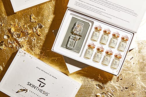 Skin Thesis Golden Cocktail Facial Set | Help Diminish Fine Lines and Improve Skin Texture with Elite Skin Care