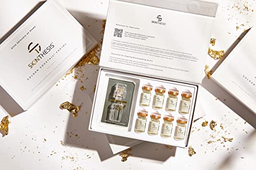 Skin Thesis Golden Cocktail Facial Set | Help Diminish Fine Lines and Improve Skin Texture with Elite Skin Care