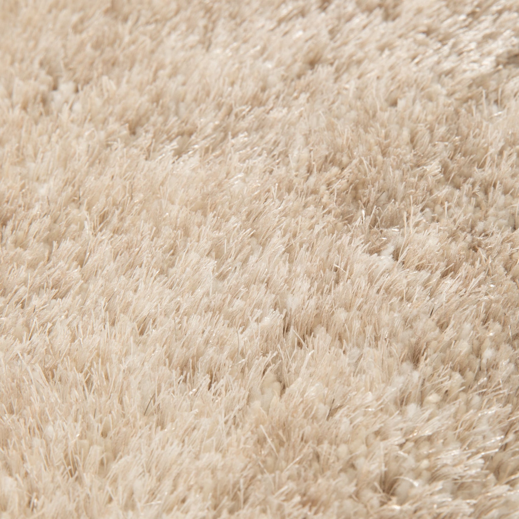 Kaste Memory Foam Rug Round Light Beige Φ1500