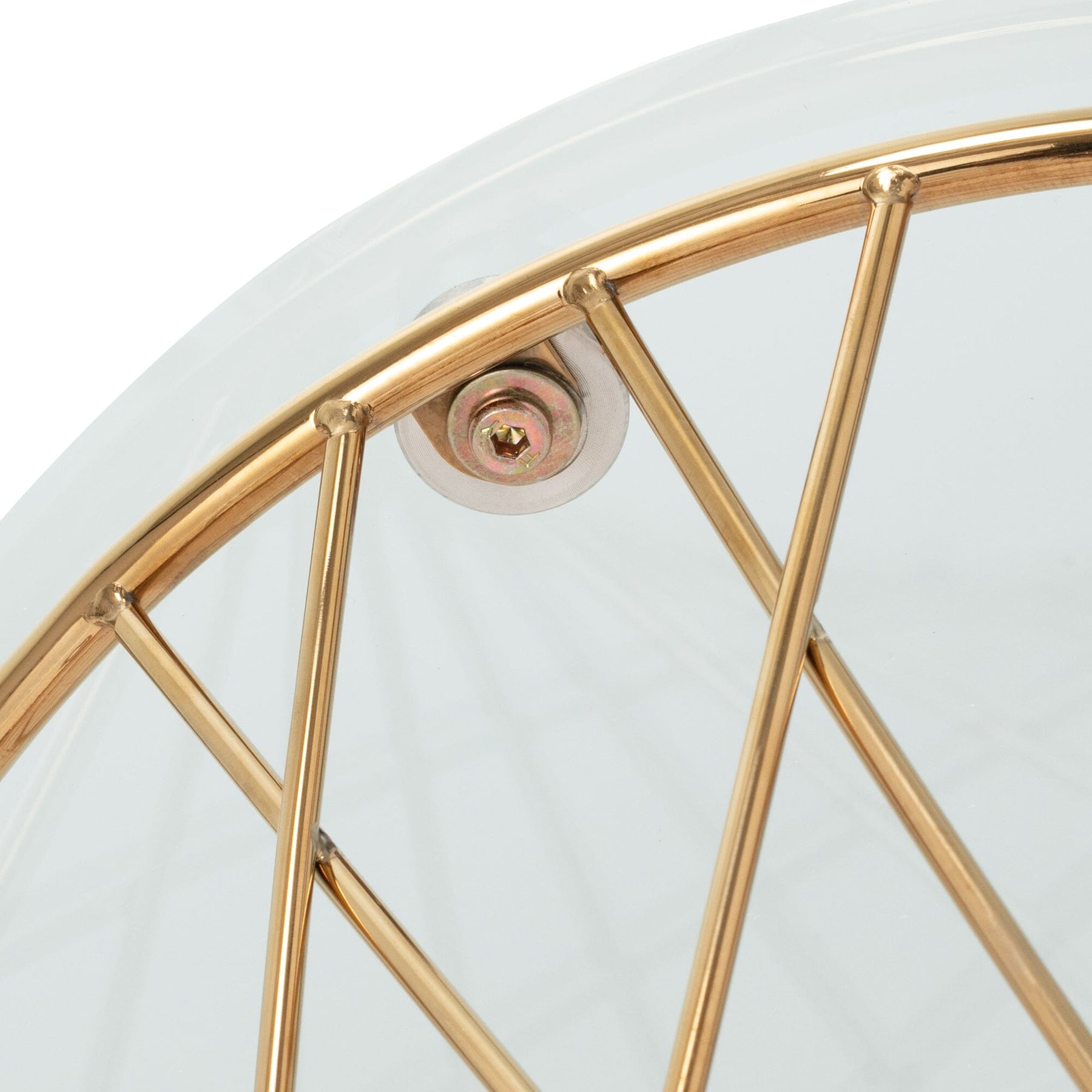 Maglia Dining Table (A) W800×D800×H730 Leg Gold